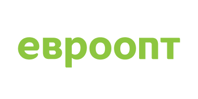 Логотип сети продовольственных магазинов ООО Евроторг
